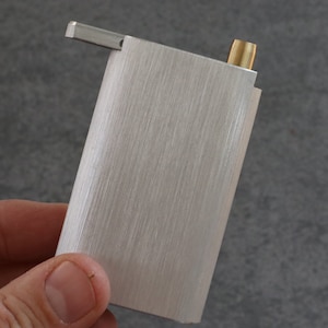 3&quot; Solid Aluminum Dugout Stash Box- Locking Slider Lid-American Built