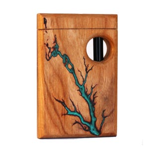 Fractal Shock Port Hole Dugouts-American Crafted Stash Box-Rury w zestawie