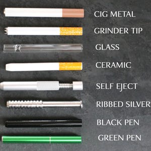 Tubos One Hitter de 3&quot; - Tubos de qualidade projetados para abrigos de 4&quot;