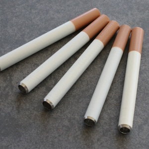 3" Cigarette Style Metal One Hitter Pipes- Designed for 4" Dugouts- Universal Fit by RELOAD