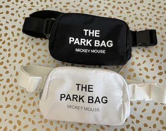The park bag /cross body/ festive bag/ vacation bag/ tote bag/ waist purse/ traveling bag