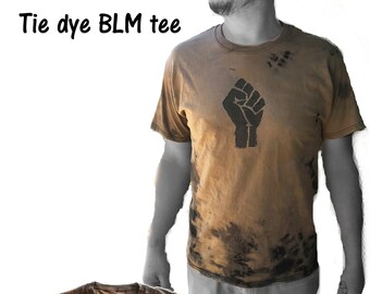 Black Lives Matter tie dye tee *Human Rights Shirt, Black History T-shirt, Racial Equality Shirt, BLM, Civil Rights* 50% donation