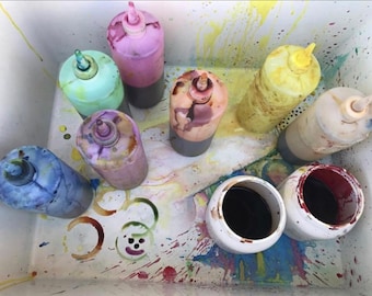 Tie dye kit dye -refills (procion dye, non reactive dye, 8oz bottle dye refills)