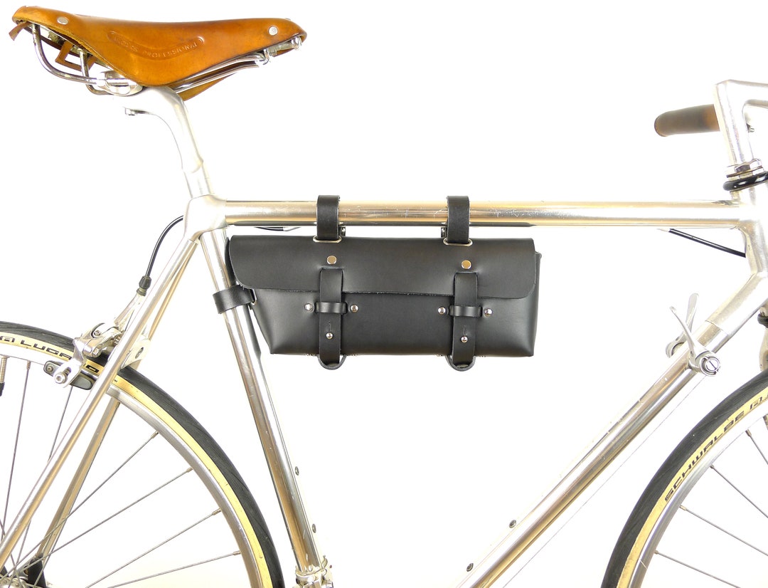Leather Bicycle Tool Bag Bike Bag Frame Bag Etsy UK