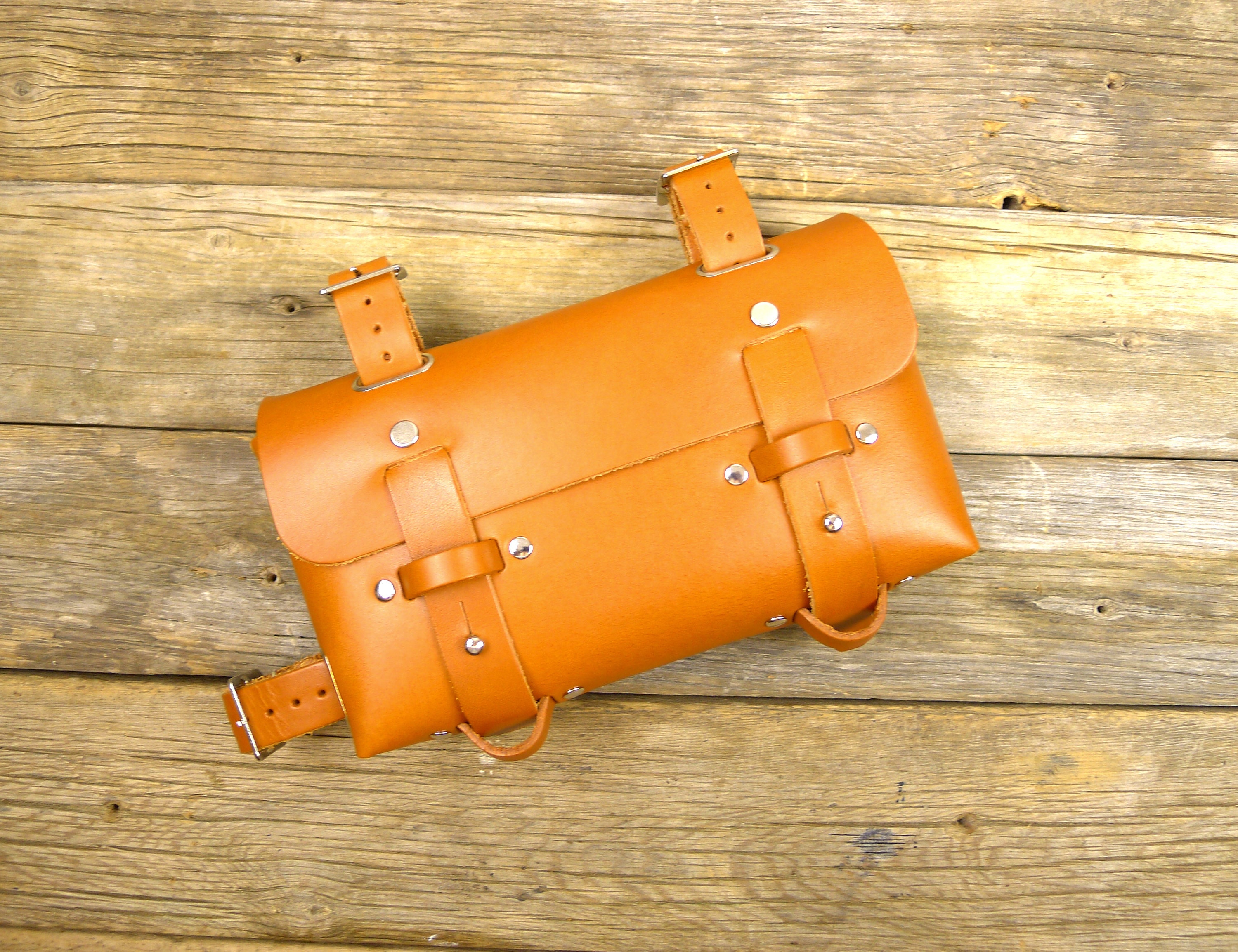 Leather Bicycle Tool Bag Saddle Bag Bike Bag Frame Bage Etsy