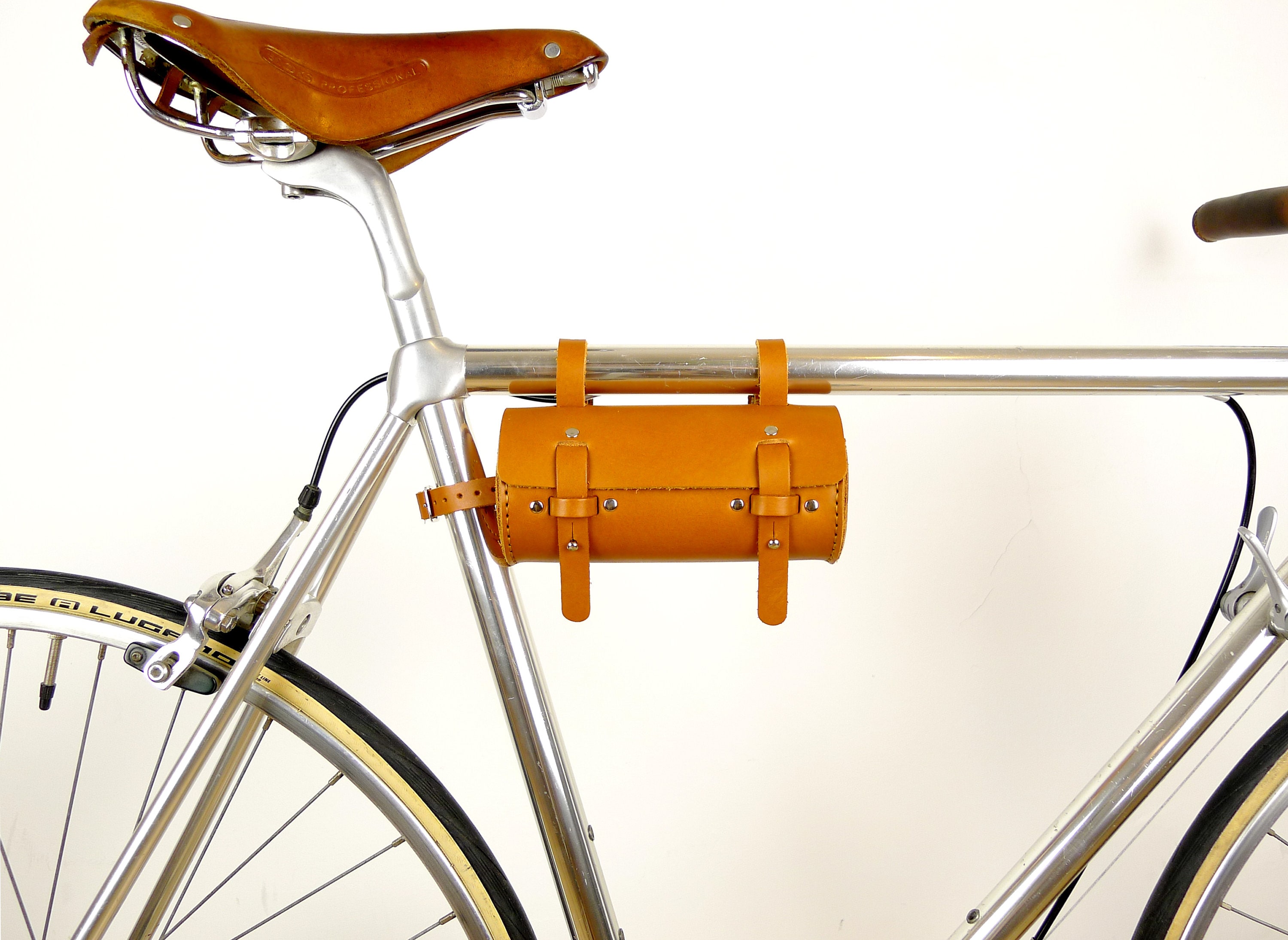 Leather Bicycle Frame Bag Saddle Bag Bike Bag Bicycle Tool Etsy