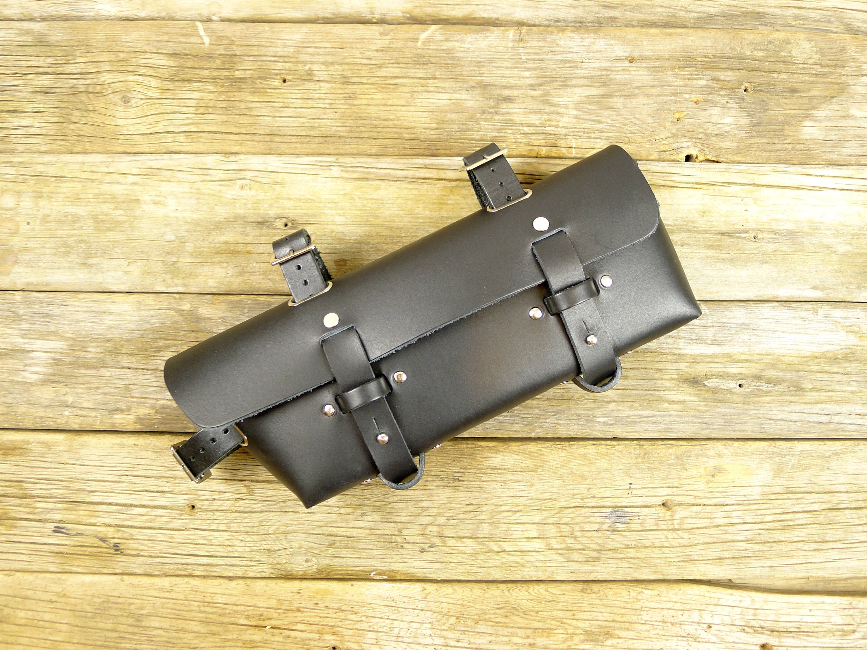 Leather Bicycle Tool Bag Bike Bag crossbar Bag Frame Pouch Etsy UK