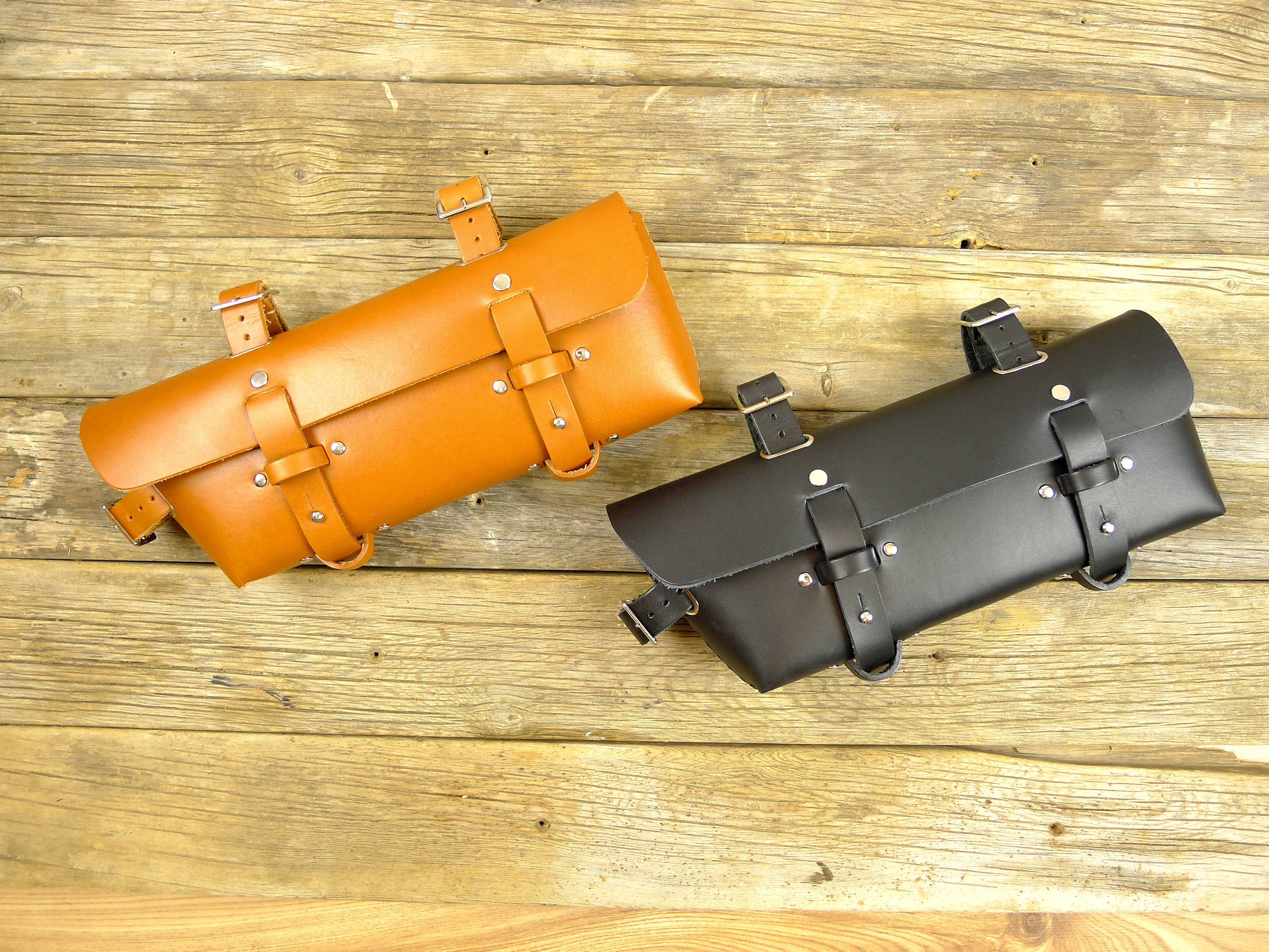 Leather Bicycle Tool Bag Bike Bag crossbar Bag Frame Pouch Etsy UK