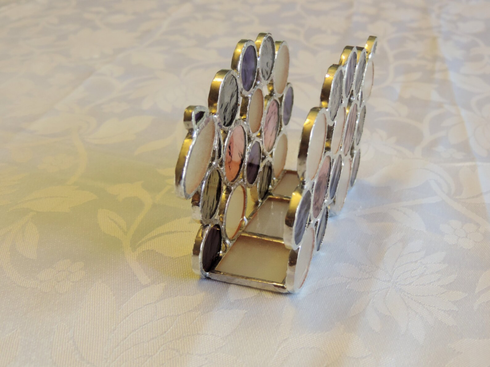 Sheep Vertical Napkin Holder Stained Glass Napkin Holder Etsy