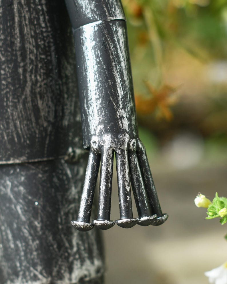 Tin Man Garden Ornament, Metal Garden Decoration, Garden Sculpture afbeelding 8