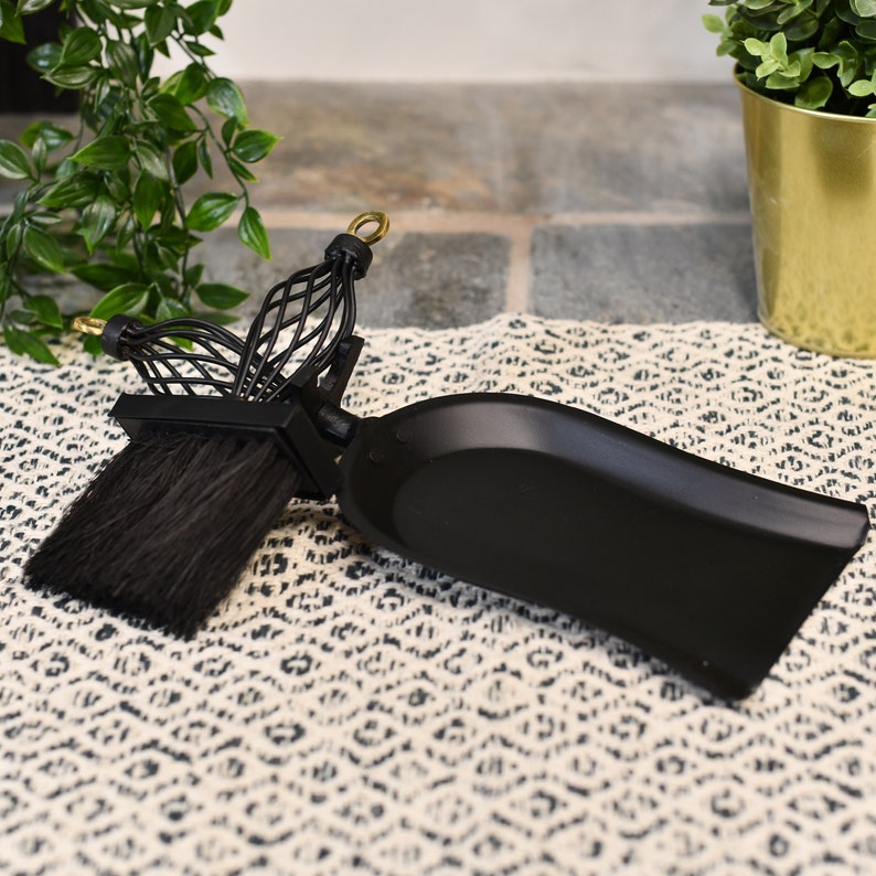 Pan & Brush Set/ Ash Oan and Brush Set/ Fireside Fireplace Etsy UK
