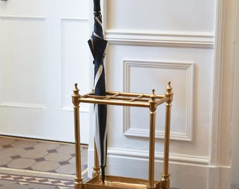 Antique Brass Finish Umbrella Holder
