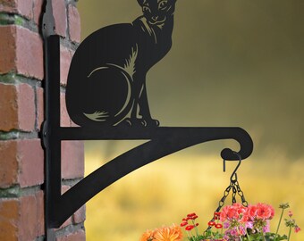 Sphynx Cat Iron Hanging Basket Bracket/ Egyptian/ Pets/ Cat Lovers and  Owners Gift/ Sphynx Cat Gift