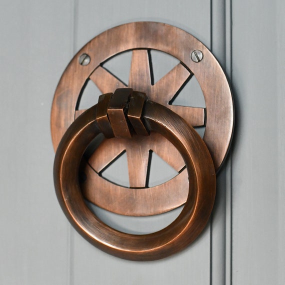 Forge Westchester Antique Copper Contemporary Door Knocker