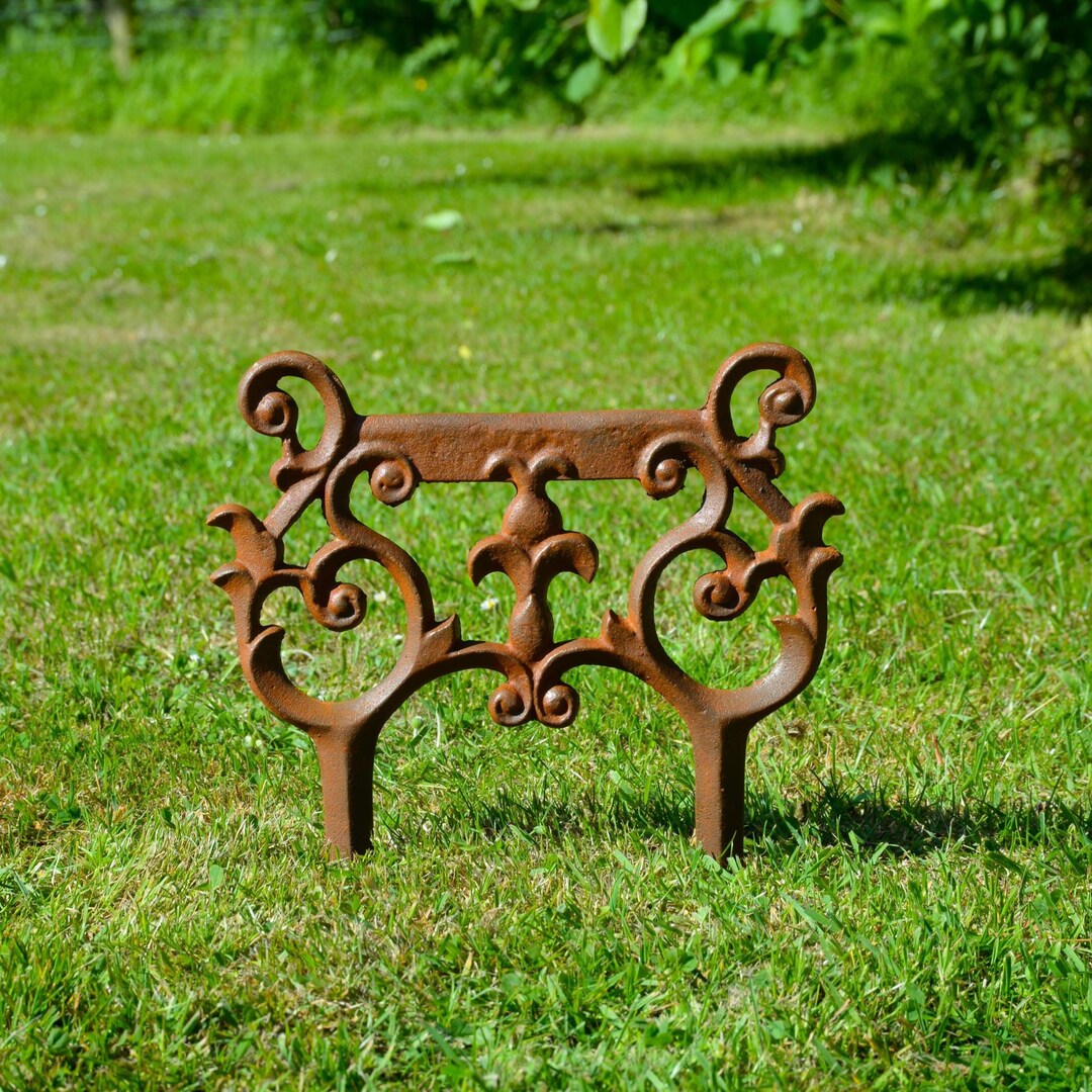 Ornate Design Heavy Duty Boot Scraper, Victorian Style Scraper, Muddy ...