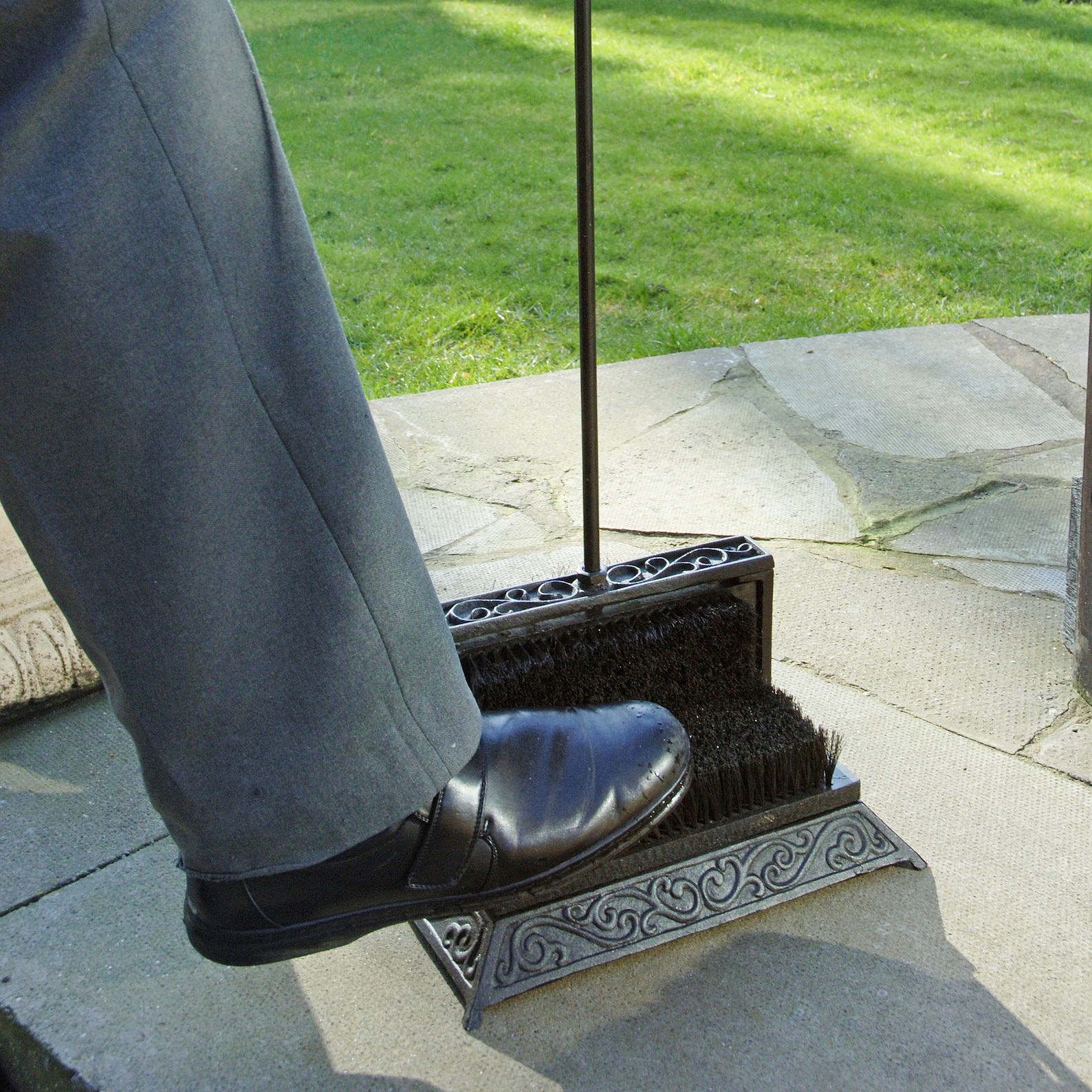 Black Boot Brush In Cast Iron/ Boot Brush Countryside Decor Etsy