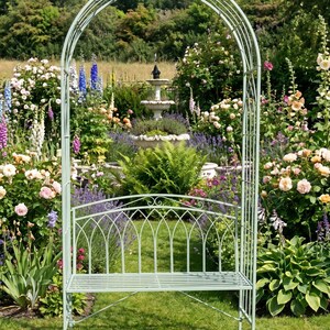 grey metal arbour uk