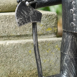 Tin Man Garden Ornament, Metal Garden Decoration, Garden Sculpture afbeelding 4