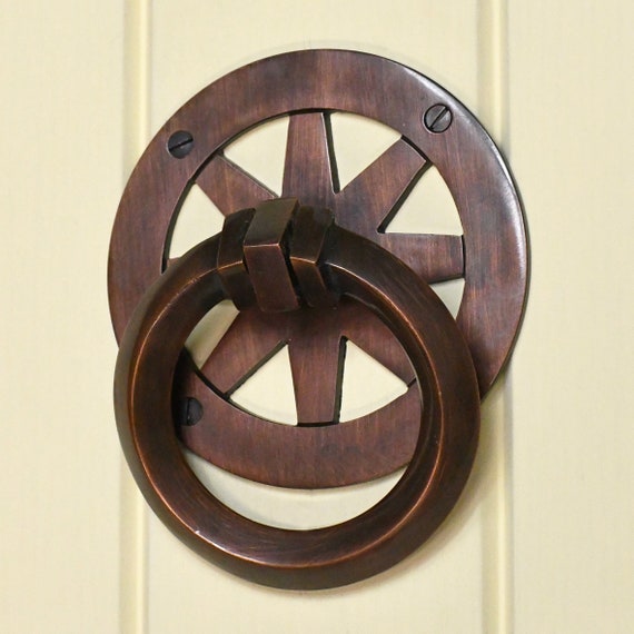 Forge Westchester Antique Copper Contemporary Door Knocker