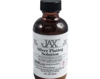 Jax Silver Plating Solution - 2oz Bottle