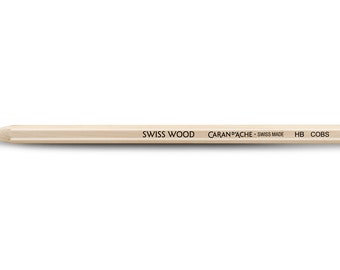 Caran D'ache Swiss Wood CWPE Scots Pine Pencil - HB - Made in Switzerland