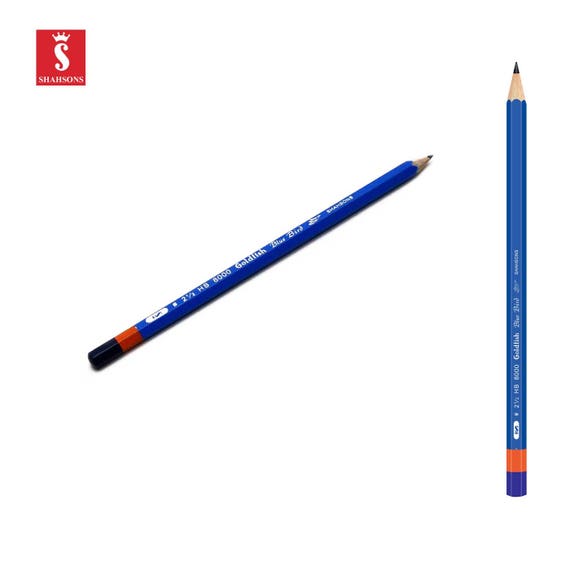 Shahsons Goldfish Bluebird 8000 matite HB 12 PACK qualità redazione matite  realizzati in Pakistan -  Italia