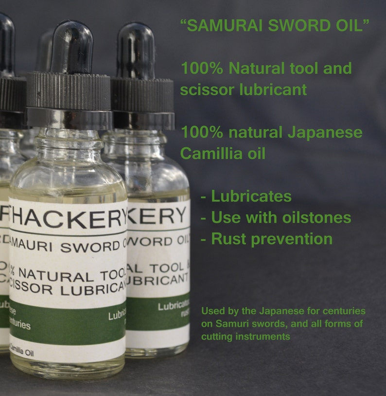 Tool and Scissor Lubricating Oil SAMURAI SWORD OIL Etsy