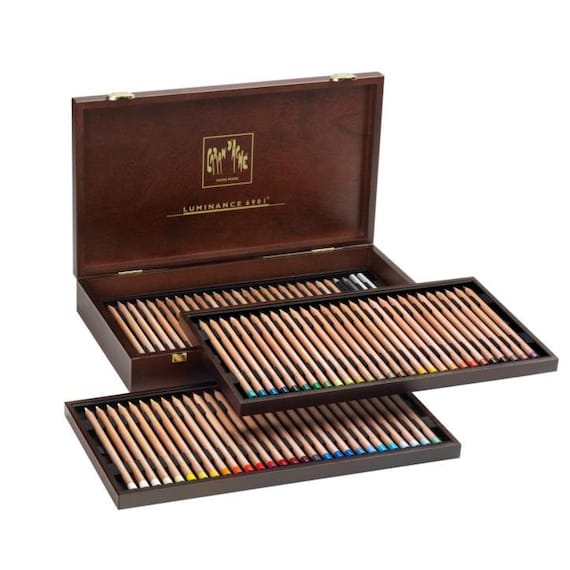 Caran D'ache Luminance 6901 Assortment of 76 Finest Colored Pencils in the  World Made in Swiss 