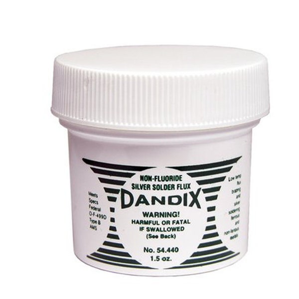 Dandix Non-Fluoride Silver Solder Flux Paste - 1.5 oz Tub