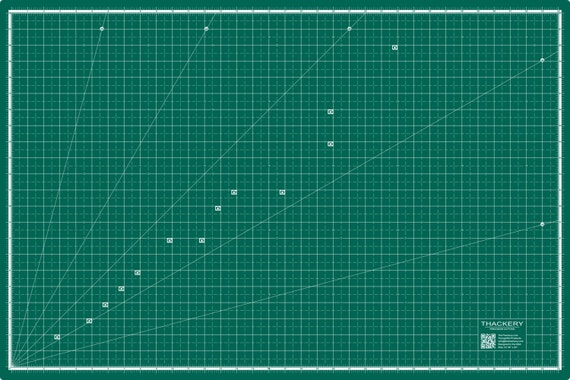 Folding Cutting Mat A2 with Grid Guide for Modeling & Crafts