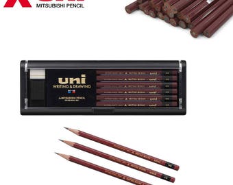 kb11 Mitsubishi Pencil Uni Wooden Pencil 2B Box of 12