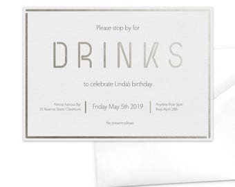 alcohol invitations etsy
