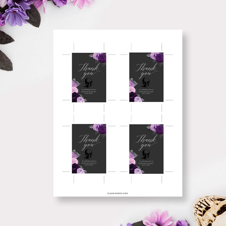 Funeral for My Youth Birthday Party Invitation Set Template Etsy