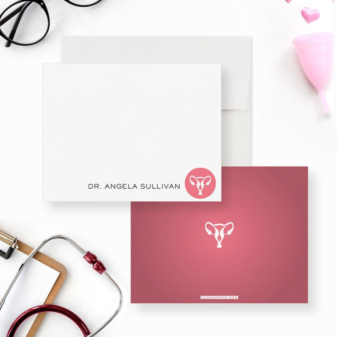 OBGYN Thank You Cards Obstetrician Gifts Doctor Appreciation - Etsy