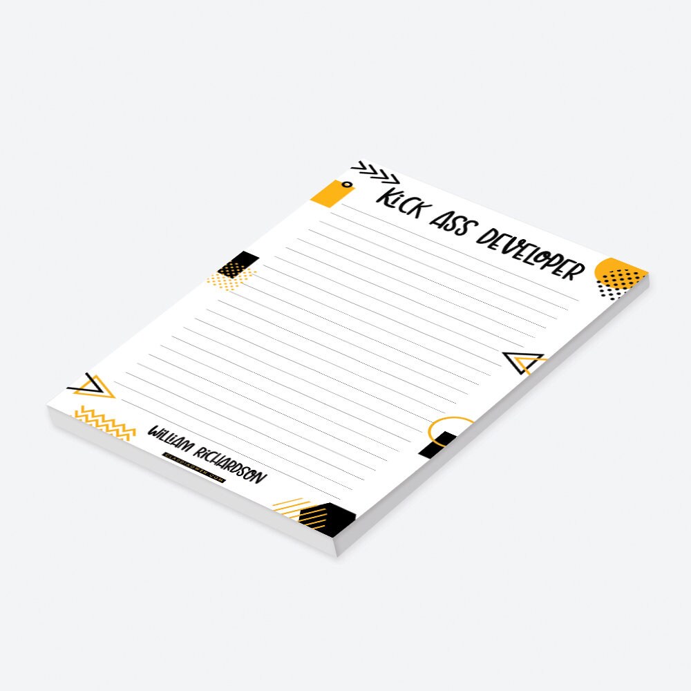 Developer Notepad Personalized Programmer Gift Office Gifts - Etsy