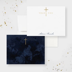 Cartes de remerciement pour mariage catholique, Cartes de correspondance pour baptême première communion, Cartes de remerciement pour baptême religieux de bébé, Cartes de chrétiens Sainte-Croix