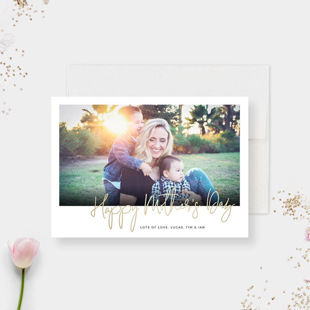 Printable Mother S Day Card With Photo