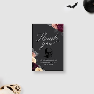 Funeral for my Youth Party Invitation Matching Set Editable Template, Funeral Birthday RIP 20s 30s, Obituary Welcome Sign Gift Tag Bundle image 5