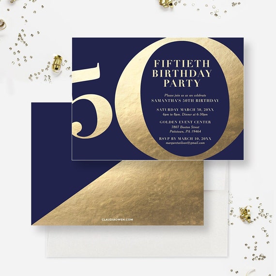 Invitation A Une Fete De 50e Anniversaire 50 Ans Etsy France Invitation A Une Fete De 50e Anniversaire 50 Ans Etsy France