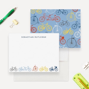 Artículos de papelería para ciclistas: Tarjetas de felicitación vintage con temática ciclista, tarjetas para amantes de las bicicletas, regalo para ciclistas, papelería para hombre, regalos para ciclistas. imagen 1