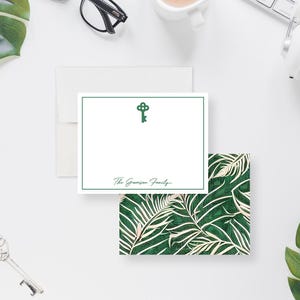 Just Moved Announcement Card Personalized With Family Name New Address Cards for Homeowners Moving Stationery Housewarming Gift