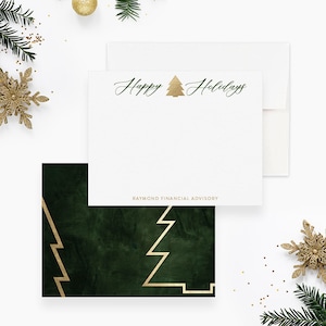 Tarjetas navideñas empresariales elegantes y personalizadas, tarjetas navideñas corporativas para clientes, socios y clientes, tarjetas de felicitación navideñas para empresas.