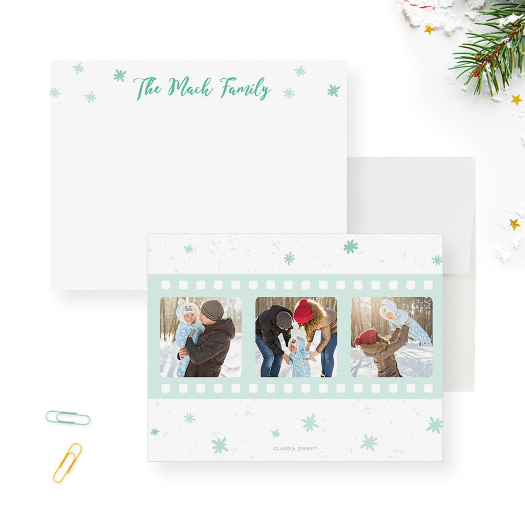 Family Photo Note Cards, Family Gift Ideas, Personalized Gifts for ...