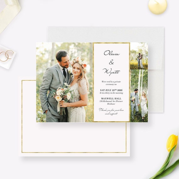 Jo and Alaric at Their Wedding Greeting Card for Sale by alisejdesigns