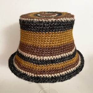 Louis Vuitton 2024 SS M7141M LV Crochet Stripes Bucket Hat (M7141M)