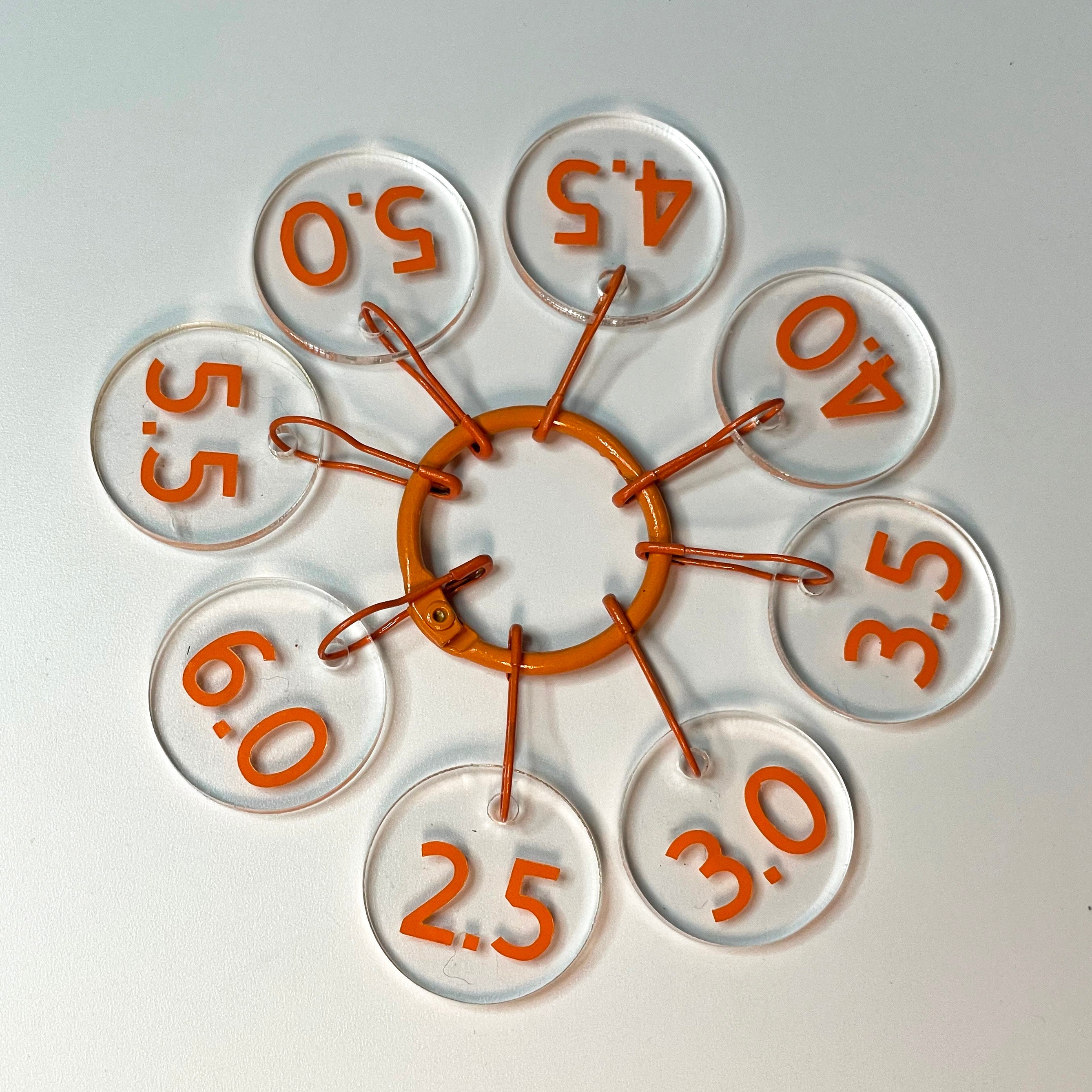 Crochet Hook Markers Set of 8 Etsy