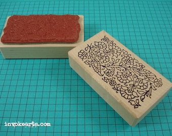 Paisley Border 2 Stamp / Invoke Arts Collage Rubber Stamps