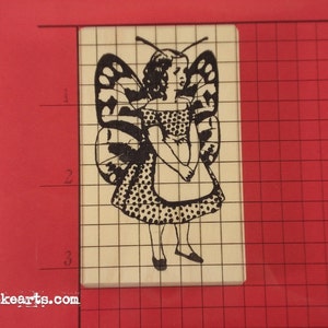 Dottie Stamp / Invoke Arts Collage Rubber Stamps image 2