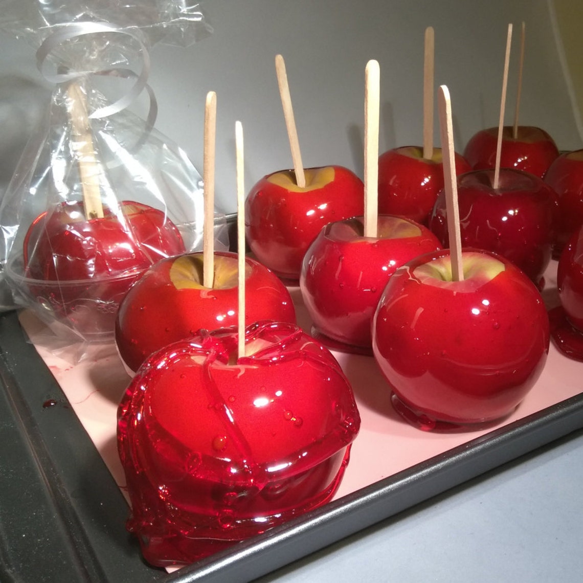 Candy Apples - Valentines Day - Rose Shape Option Available - Fully ...