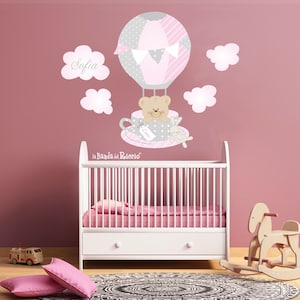 Baby fabric wall decal, nursery wall decal, kids fabric wall stickers, baby nursery decor &quot;The Cup&quot;